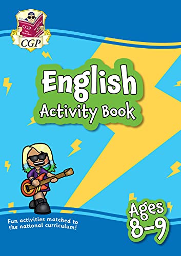 English Activity Book for Ages 8-9 (Year 4) (CGP KS2 Activity Books and Cards)